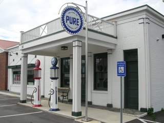 Old Pure Gas Station