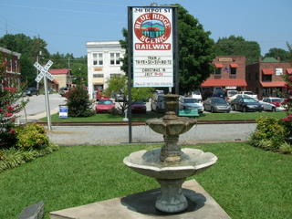 Blue Ridge Railway Sign