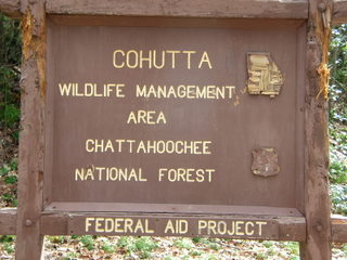 Cohutta Management Sign #1